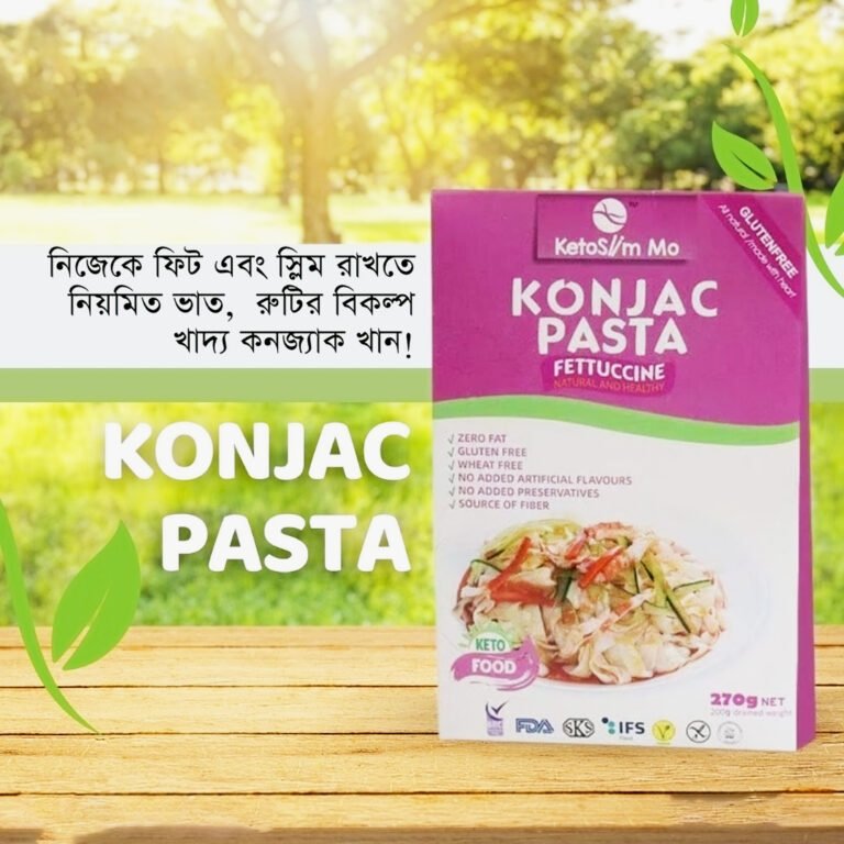 Konjac Pasta Fettuccine 270 gm KetoSlim Mo